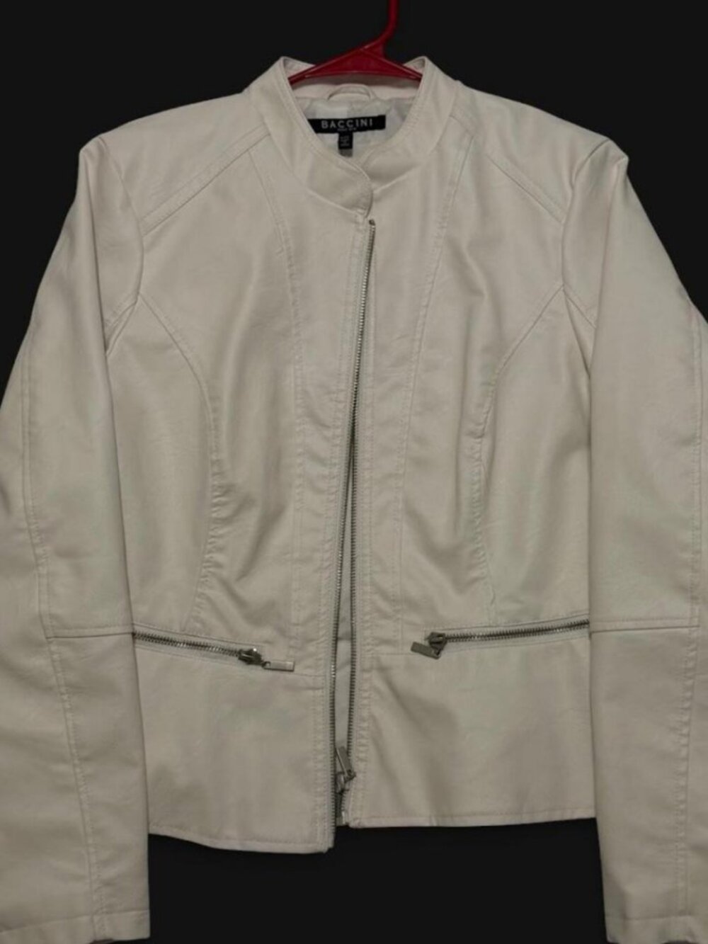 Gina Bacconi Women's White and Cream Jacket